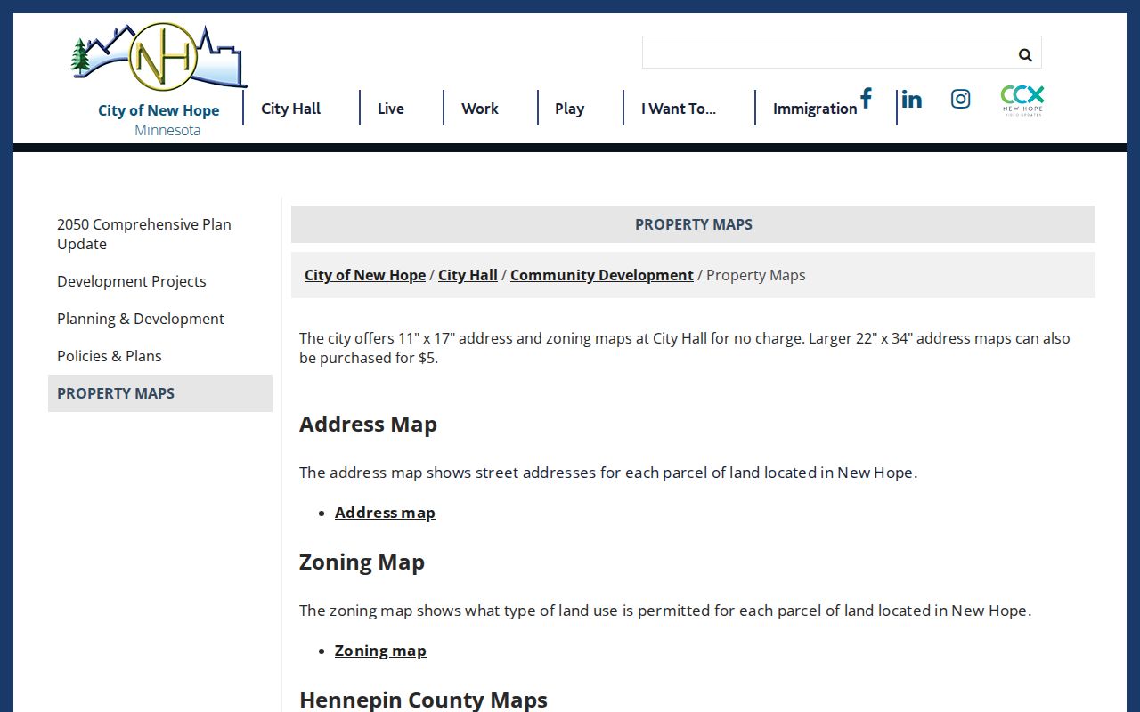 New Hope residents directory city address map